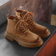 Vintage Martin Boots Men's 2022 Autumn New Short Boots Fashionable All-match Rhubarb Boots Men's British Style Workwear Boots Men's Shoes