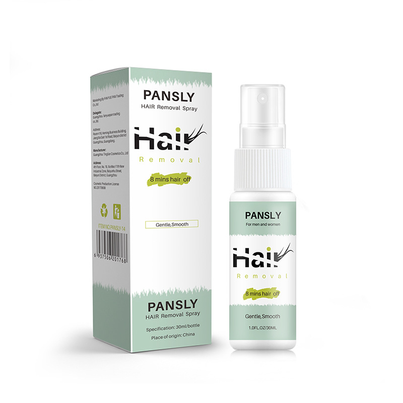 Cross-border New Traceless Hair Removal Spray Beard Underarm Hand Hair Leg Hair Falling Spray Gently Non-irritating to Skin