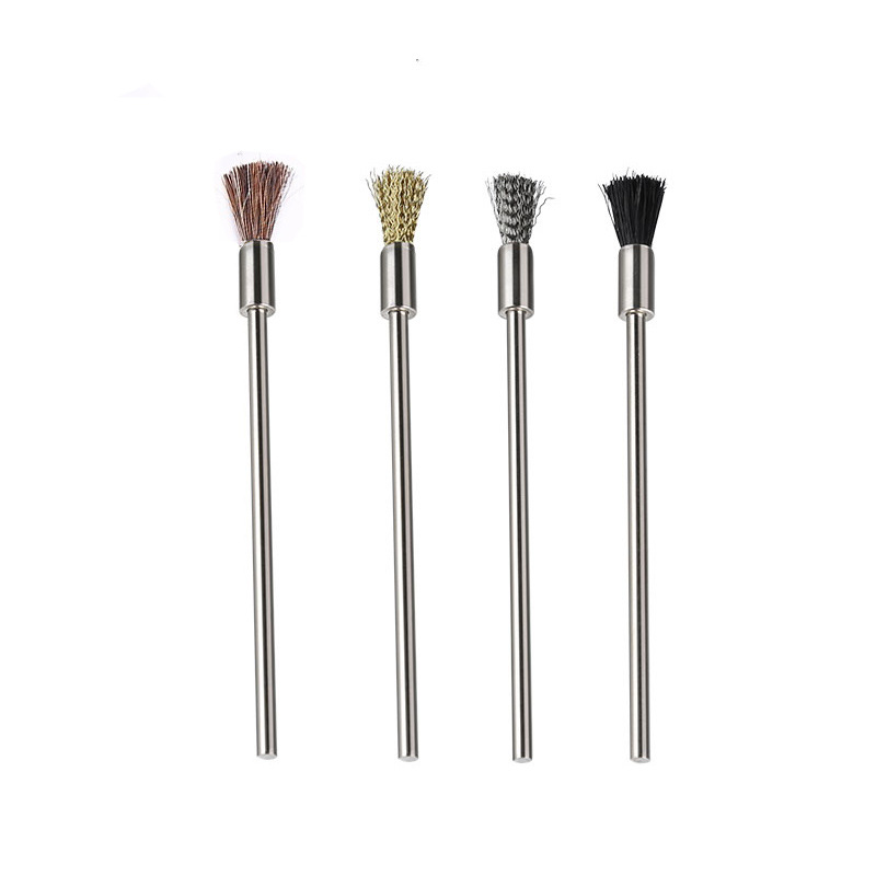 Long Handle Steel Wire Brush Industrial Long Rod Steel Brush Cleaning Brush Bristle Copper Wire Rust Removal Horse Bristle Brush
