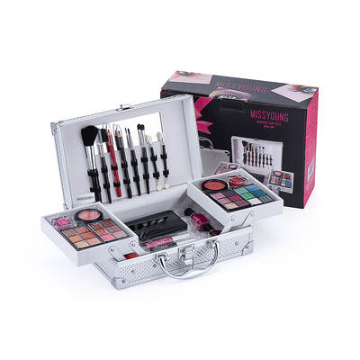 Explosive Cosmetic Set Makeup Set Lip Gloss Eye Shadow Blush Nail Polish Combination Set Cosmetic Case