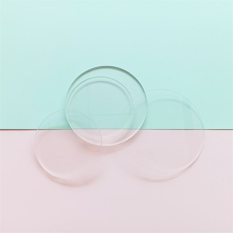 2mm transparent acrylic round disc round cake base dessert tray hand base DIY manufacturers