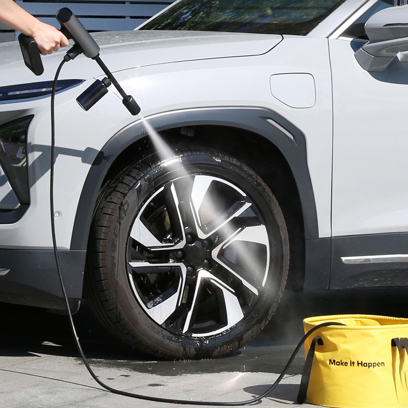 HOTO monkey wireless car washer high pressure water gun household portable high pump cleaning artifact high power lithium battery