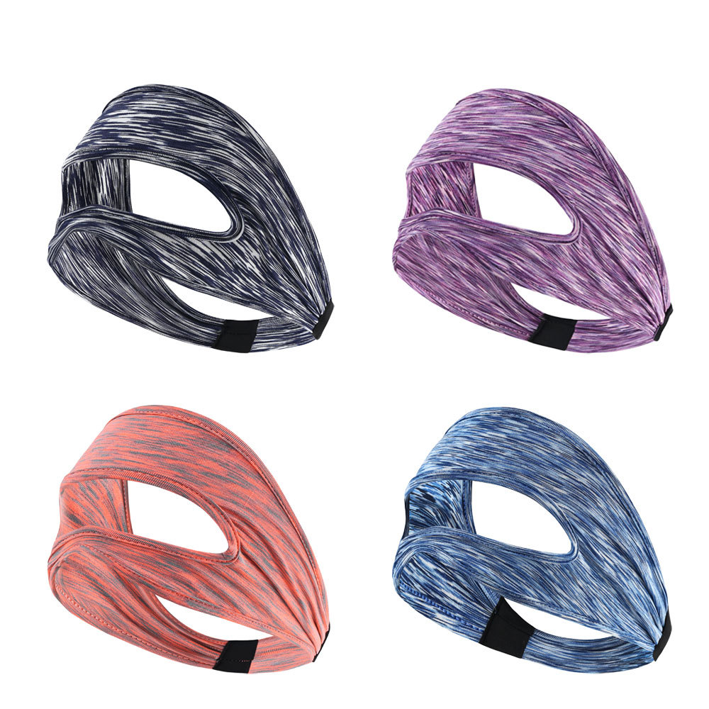 Cross-border new VR eye mask set glasses cover head-worn breathable sweat guide with sweat mask training protective 3d eye mask