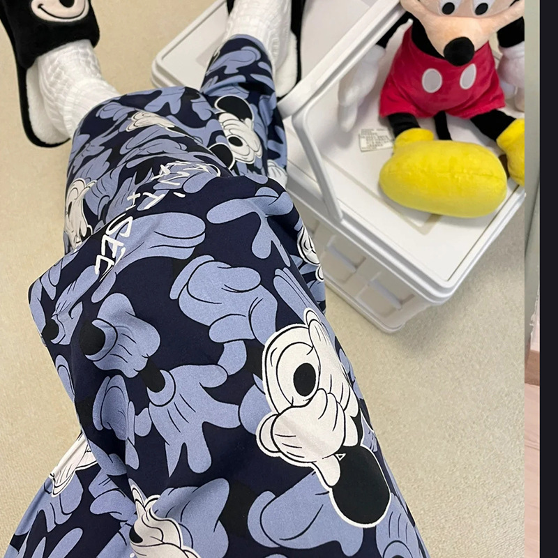 ズボンを散歩して! ミッキー春秋パジャマ|undefined