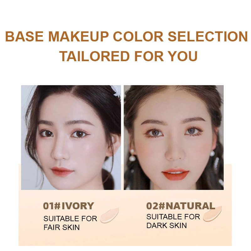 Ouqianya Shuiguang Beauty Air Cushion CC Cream Moisturizing Concealer Brightening Waterproof No Makeup Removal Air Cushion bb Cream Color Makeup Cross Border