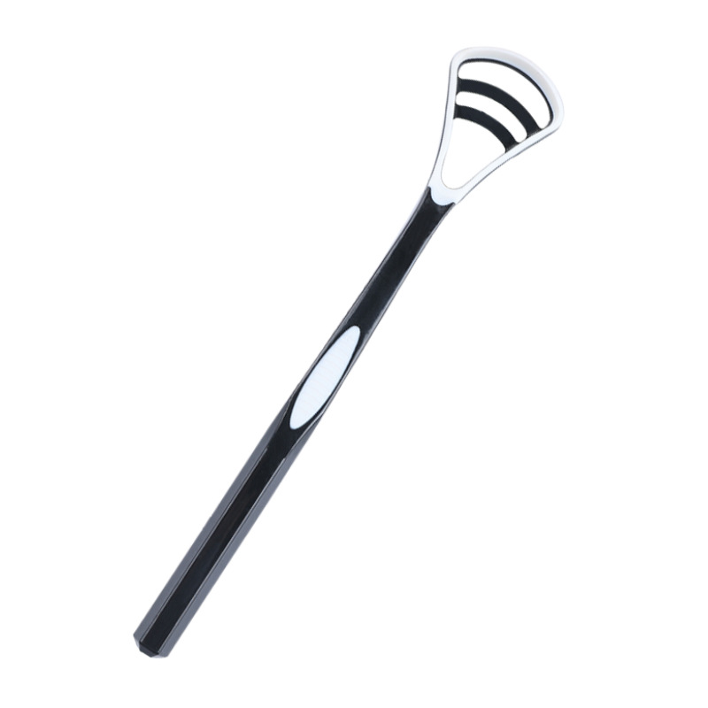 Tongue scraper tongue coating cleaner tongue scraper deodorant tongue coating thick white oral care independent installation can be used for hair generation