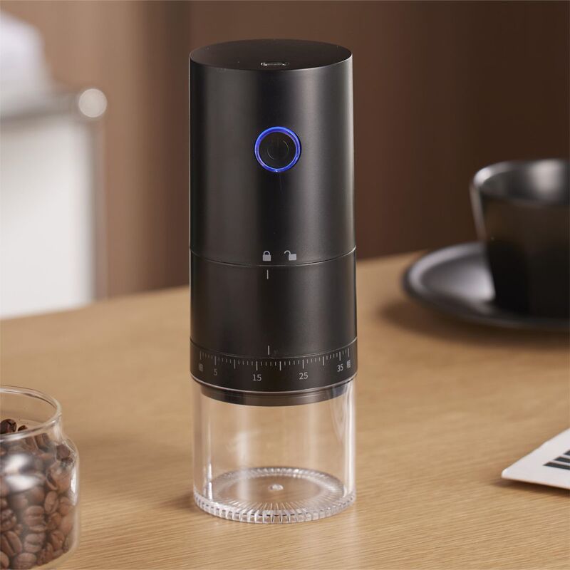 豆磨き機のコーヒーマシンの外調の太さを調整します。|undefined