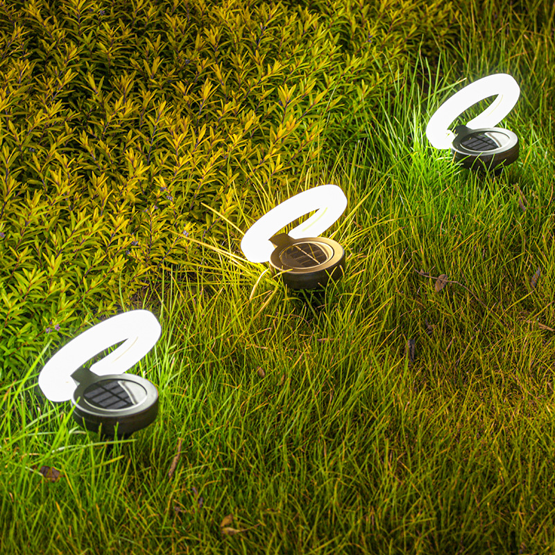 Solar Outdoor Courtyard Light Waterproof Garden Lawn Folding Floor Light Decorative Balcony Layout Home Buried Light