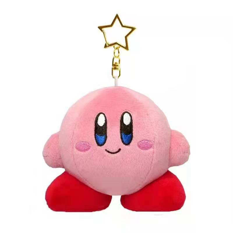 Nintendo Expression Сумка Спортивная поза Сидя Розовая Звезда Каби Плюшевая Кукла Кулон Пятиконечная Звезда Металлическая Цепь