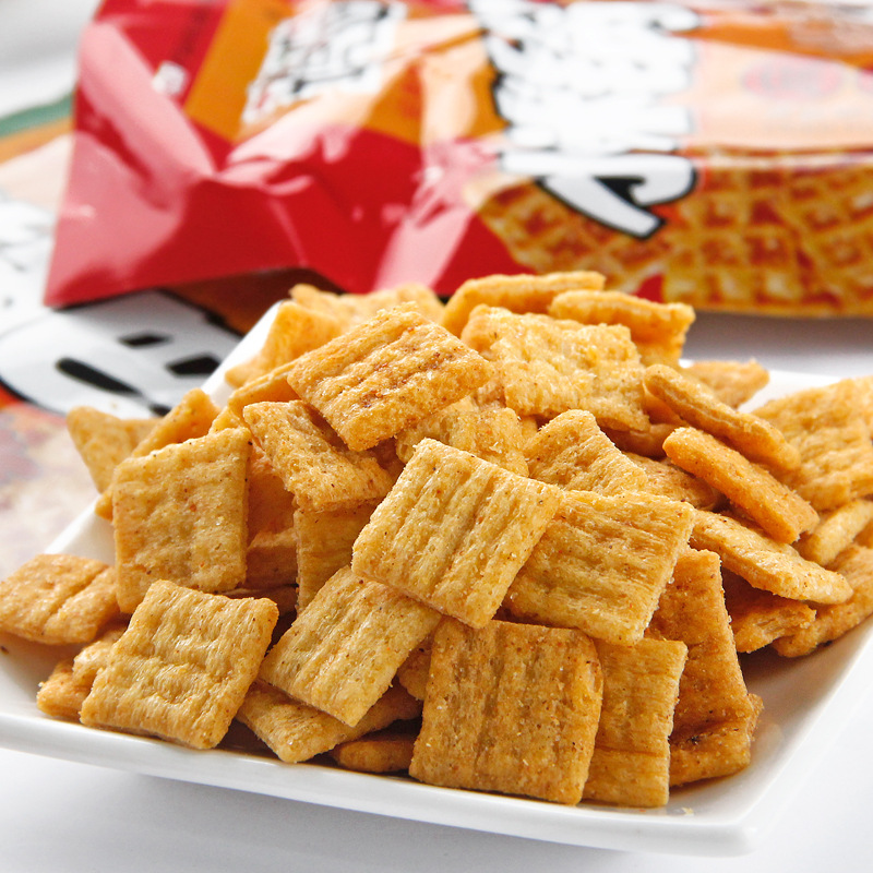 Amber millet rice pot 80 bags Wholesale free shipping childhood casual nostalgic puffed spicy beef flavor snack snack