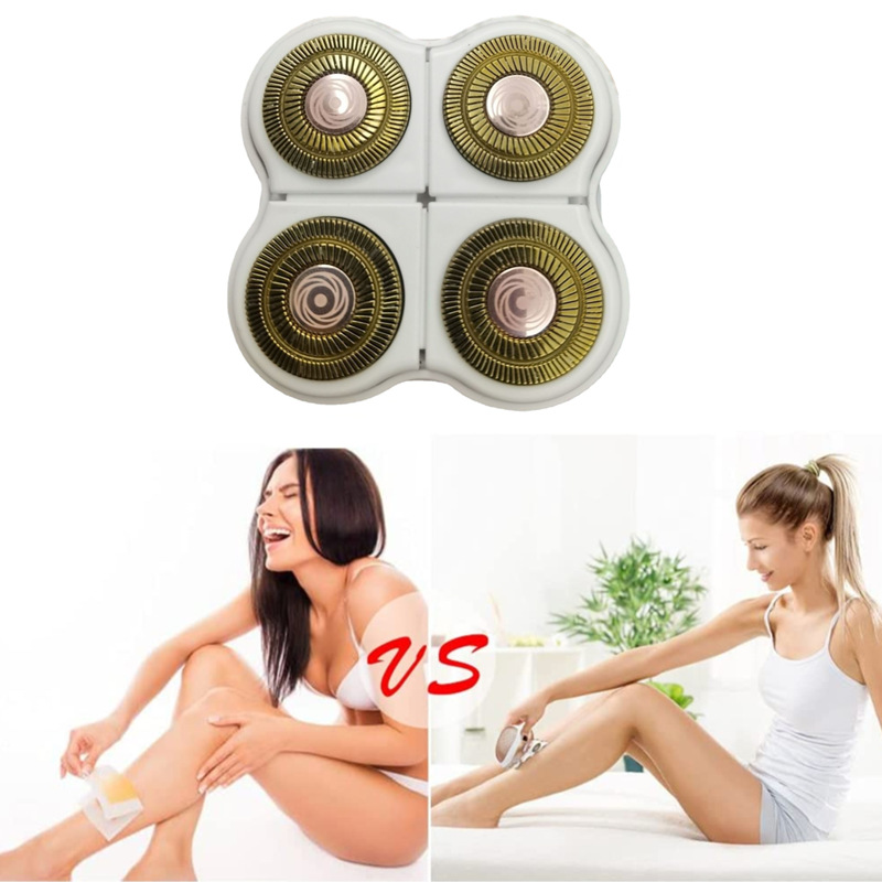 Manufacturer in stock four-head shaver women's electric USB hair removal instrument thigh body no pain marks small Shaver