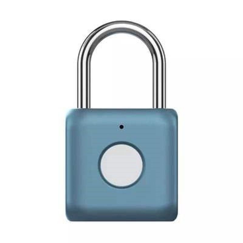 Smart Fingerprint Padlock Waterproof Anti-theft Travel Luggage Locker Door Drawer Fashion Gift Factory Direct Supply