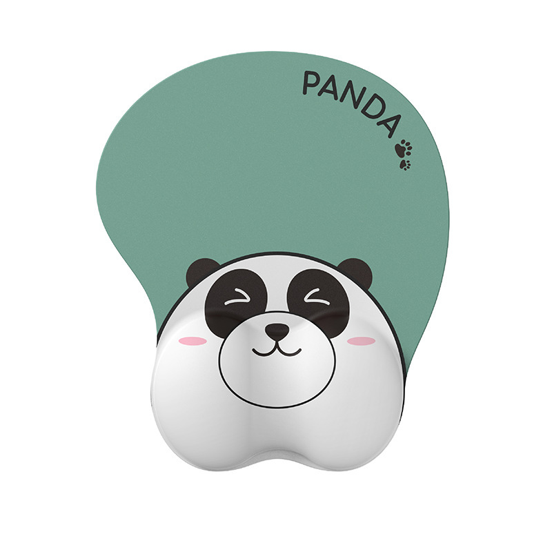 Creative wrist silicone hand support office men's computer wrist pad 3D thickened wrist three-dimensional wrist mouse pad women
