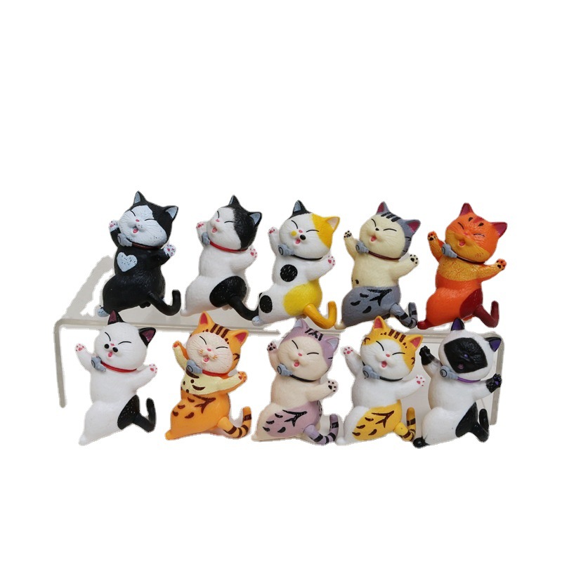 A variety of optional cat car ornaments twisted cat Egg cat ornaments cat creative gift gift doll