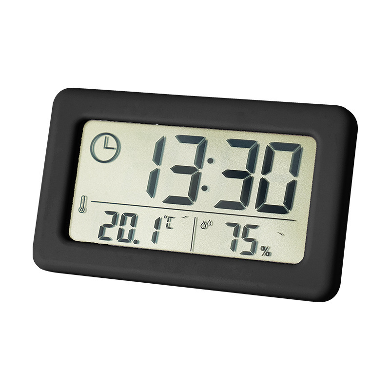 Yida Simple Clock Lightweight Temperature and Humidity Electronic Clock Colorful Nordic Style Clock Children's Room Alarm Clock YD005