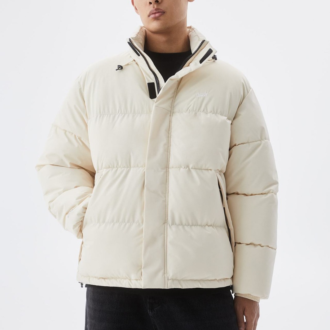 Men's technology fabric stitching cotton jacket jacket 8710/519