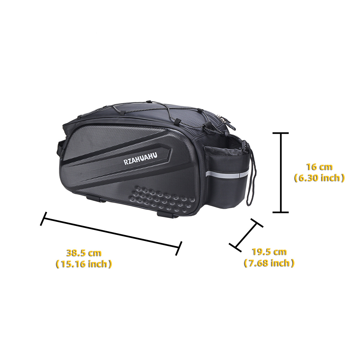 Bicycle driving bag hard shell rear shelf bag mountain bike carrying bag tail bag front and rear seat bag cycling accessories