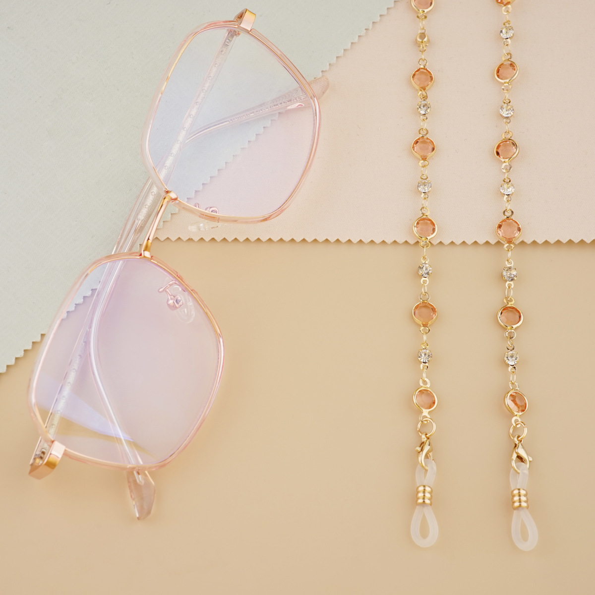 Glasses Chain Sunglasses Hanging Chain Colored Diamond Chain Crystal Metal Chain Sunglasses Chain Hanging Chain Glasses Chain Hanging Neck