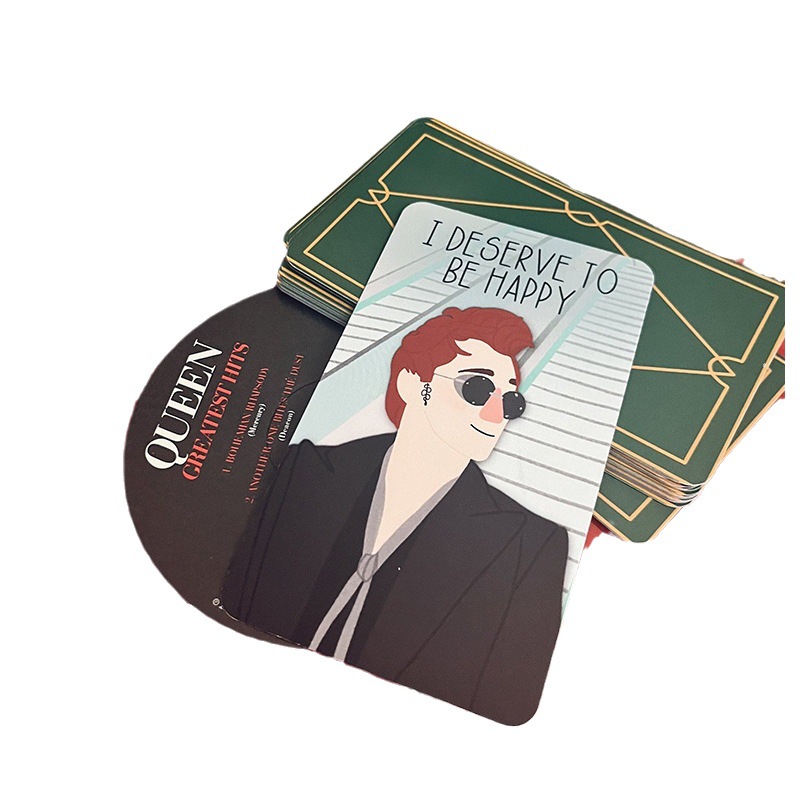 Cross-border new Good Omens Affirmation Deck creative Good omen warm heart positive greeting card
