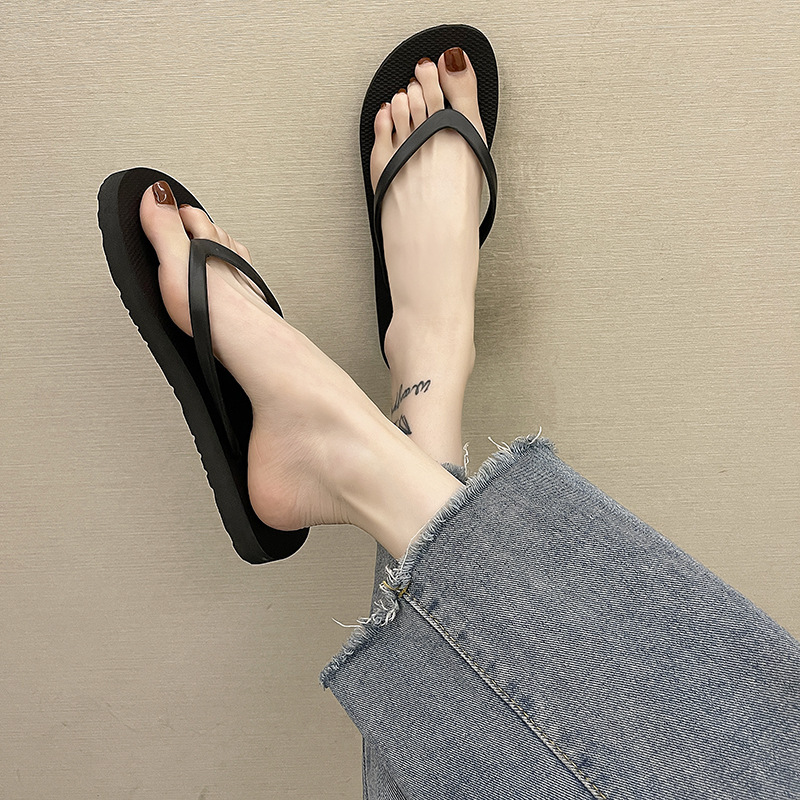Flip-flops women's summer outdoor slippers women's sandals Korean fashion beach shoes flip-flops summer ladies wholesale