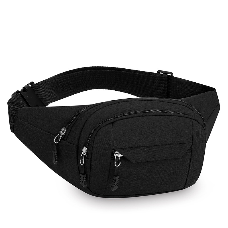 Waist Bag Men's and Women's Large Capacity Multifunctional Outdoor Sports Bag Mobile Phone Bag Waterproof Wear-resistant Bag Work Site Cashier Bag