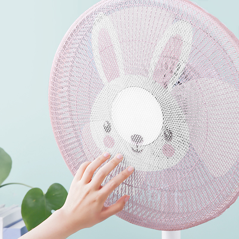 Hot Sale Electric Fan Protective Cover Home Daily Dust-proof Fan Cover Children's Anti-pinch Hand Cartoon Safety Dust-proof Cover
