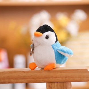 Little Penguin plush pendant doll toy gift four-inch small grasping machine doll keychain gift company activity