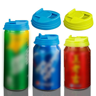 Europe and the United States cross-border Amazon AliExpress wish cans leak-proof lid Cola Pepsi push-type splash-proof cover
