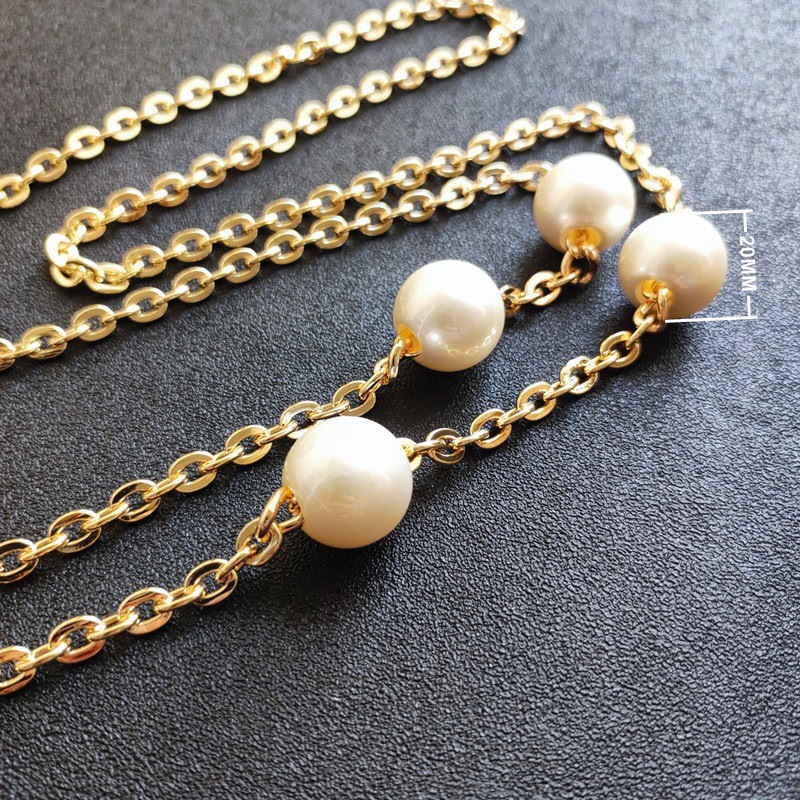 For LV presbyted three-in-one mahjong bag bag transformation chain pearl bag chain cross-border Amazon explosions