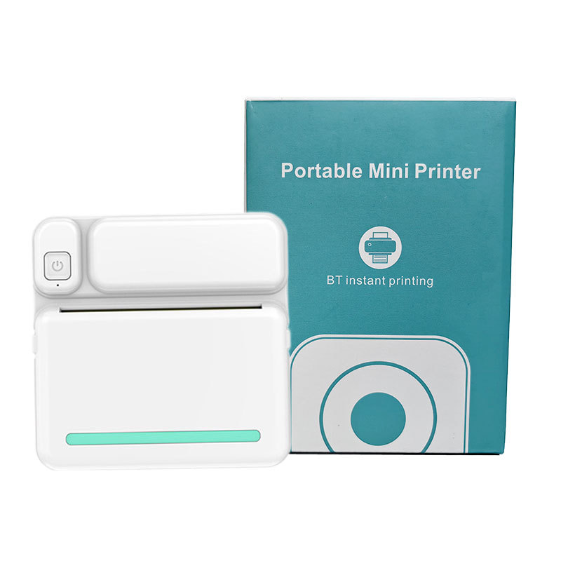 Mini printer small printer picture text label hand account printing cross-border mini wrong printer