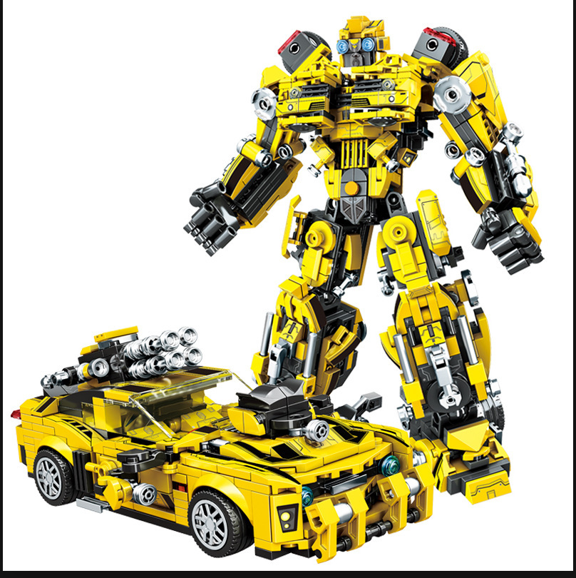 2023 Новые совместимые с деформацией строительные блоки Lego King Kong Optimus Mecha WASP Boy Puzzle собраны детские игрушки