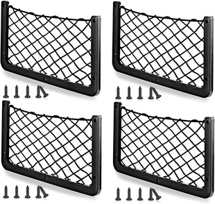 Cross-border car storage net pocket sundries storage bag medium bus modified RV auditorium seat storage net pocket wholesale