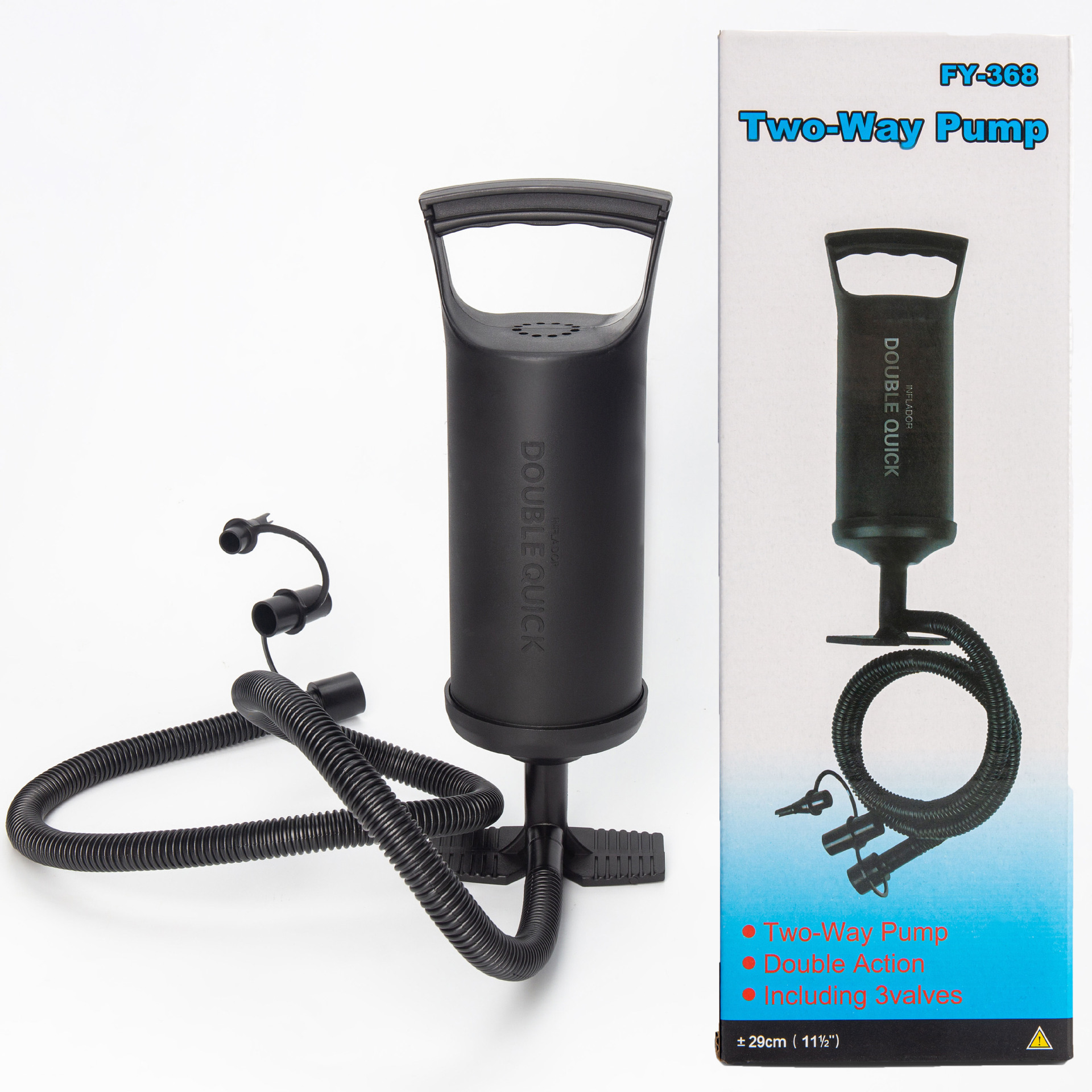 12 inch two-way air pump hand pump swimming pool hand pump swimming ring inflatable bed hand pump pump pump pump