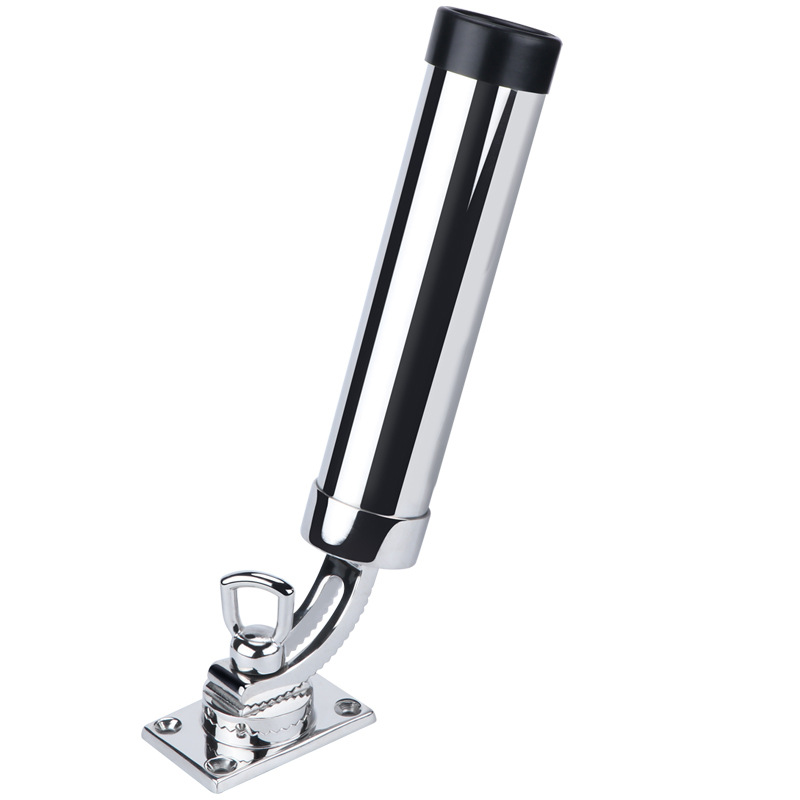 316 stainless steel fishing rod seat 360 degrees steering fishing bracket yacht ship battery Rod seat marine hardware accessories