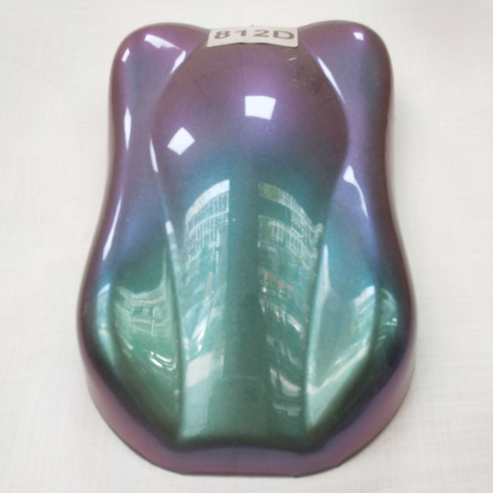 Factory direct supply pearl chameleon powder crystal drop glue magic change powder leather screen printing ink car pearl powder 10g