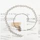 Small circle waist chain