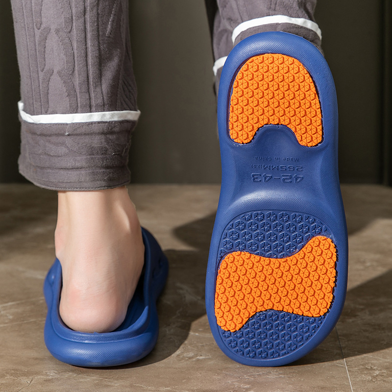 Large Size Non-Slip Slippers Men's Summer Home Indoor Household Bathroom Bathing Elderly eva Sandals for Women