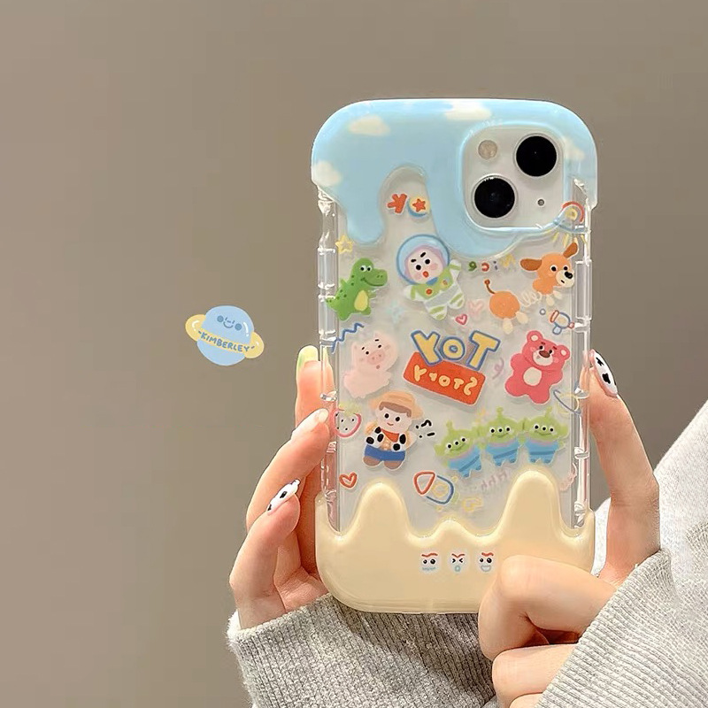 可愛玩具總動員適用14蘋果手機殼iPhone13全包12promax新款11防摔