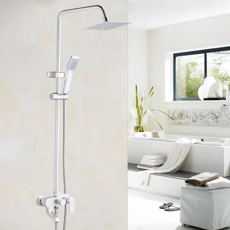 Simple Golden Space Aluminum Shower suit Cross-border Showerhead Shower Shower Shower Body