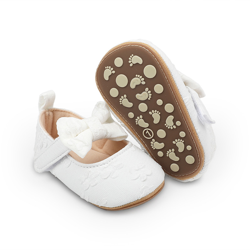 Aimee 0-1 New Non-slip Baby Princess Shoes Rubber Bottom Baby Shoes Breathable Toddler Shoes Baby Shoes 2159