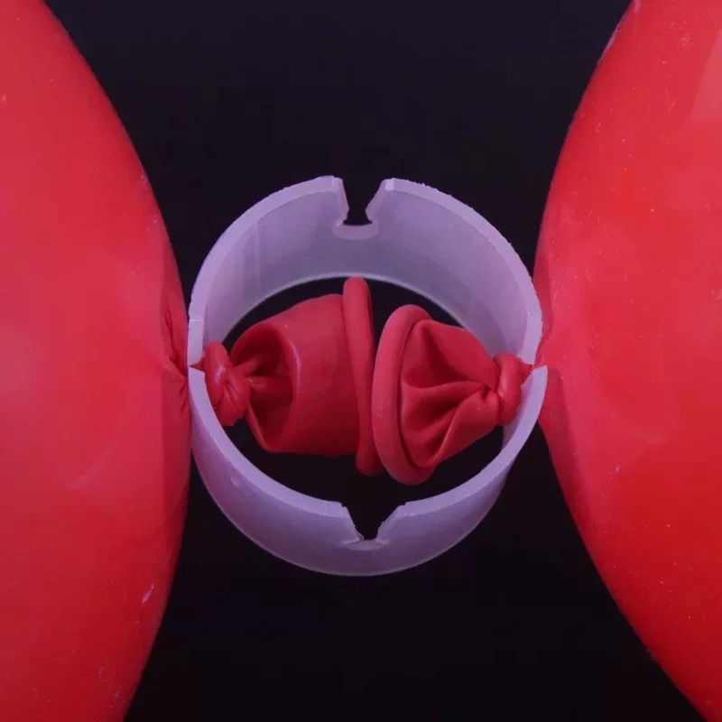 Wholesale balloon arch ring buckle arch bracket buckle buckle wedding activities opening decoration plastic buckle processing