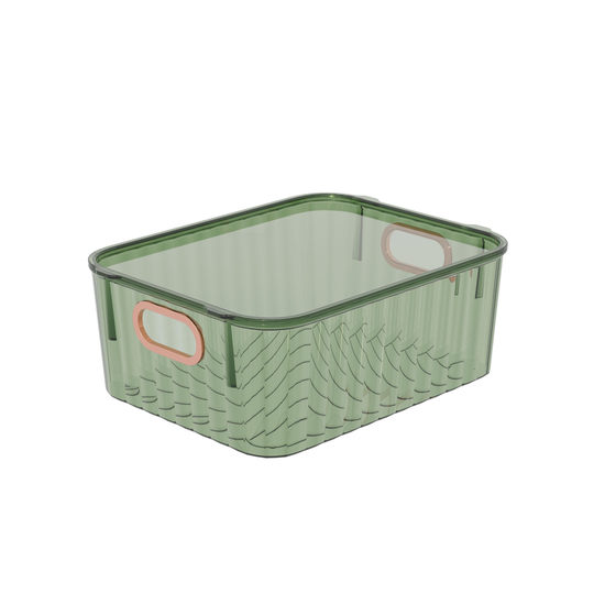 Light Luxury Desktop Cosmetics Storage Box Dormitory Home Mask Skin Care Jewelry Acrylic Large Capacity Storage Basket