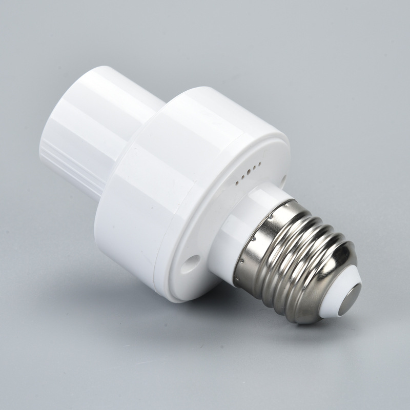 Radar human body induction lamp holder lamp holder stair corridor garage E27 screw intelligent radar induction lamp holder