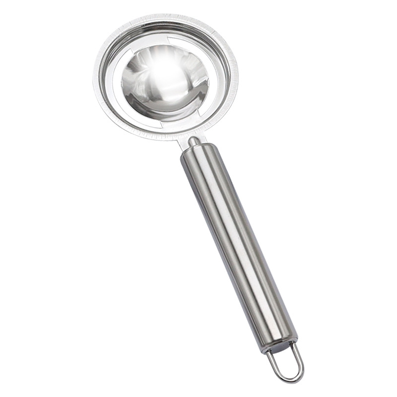 Egg yolk egg white separator stainless steel egg separator egg separator household baking egg liquid filter egg leakage device