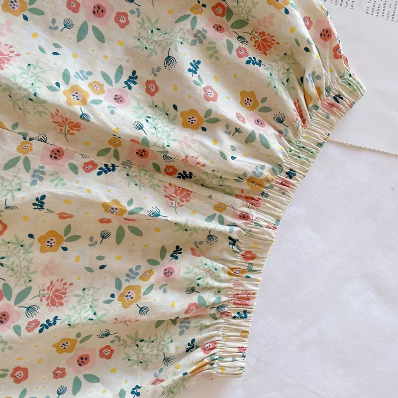 Shorts Women's Summer Thin High Waist Sports Pants Summer Cool Floral Loose Wide Leg Pants Home Casual Pants Shorts
