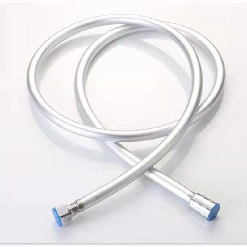 Stainless steel shower pipe hose explosion-proof shower nozzle water pipe electroplated metal hose 1.5 meters 2/3 meters