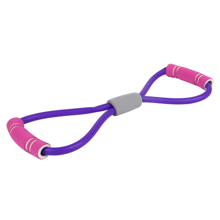 8-character stretch rope eight-character chest expansion and chest shaping device yoga rubber band milk tension device with elastic rope spot wholesale