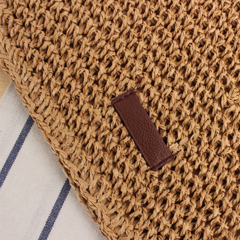 A generation of small commuter crossbody woven bag Korean fashion beach bag New Tide ins leisure straw bag