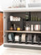 Ximai Cabinet Storage Rack Dishes Storage Rack Bowl Cup Rack Multifunctional Storage Rack