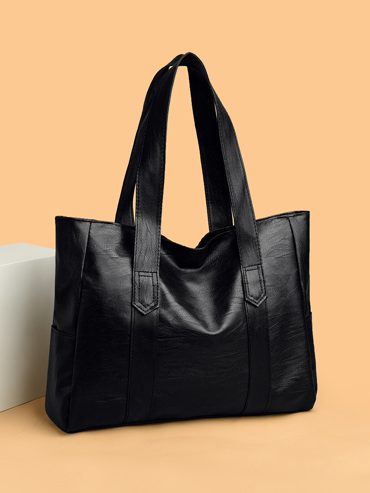 Big bag 2023 new fashionable simple all-match fashionable large capacity mother bag shoulder bag fashionable tote bag women's bag